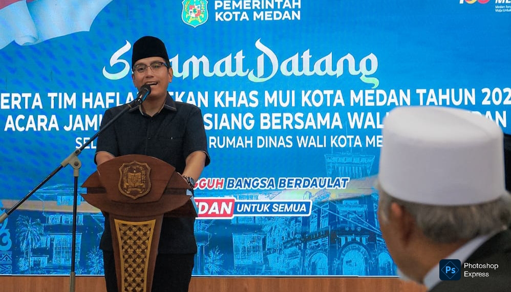 Wali Kota Medan Rico Waas. (Kominfo Medan Dok)