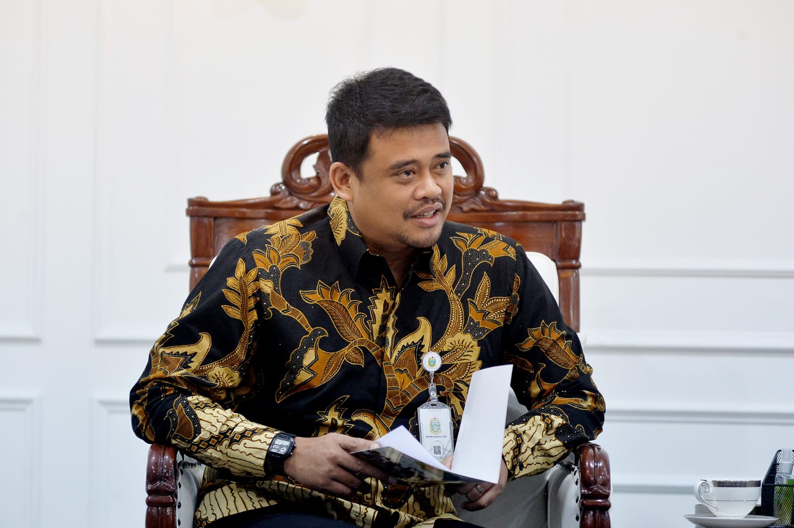 Gubernur Sumut, M Bobby Nasution. (Ist)